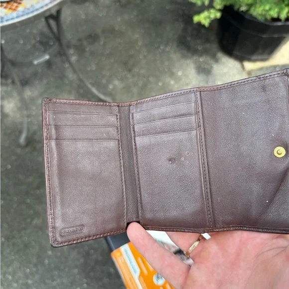 Coach Multicolor Patchwork Wallet - Picture 3 of 4